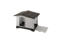 Будиночок для собак Ferplast Dogvilla 90 термопластиковий сірий 88×72×65 см 87255099
