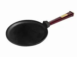 Сковорідка Brizoll 240х15 мм з ручкою "Optima-Bordo"