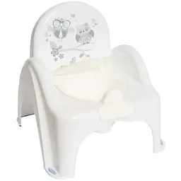 Горщик-стілець Tega Baby дитячий з музикою антиковзкий Owls white
