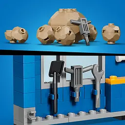 Конструктор LEGO City Самоскид і фронтальний ковшовий навантажувач (60494) - мініатюра 10