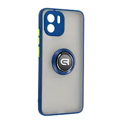 Чохол ArmorStandart Frosted Matte Ring для Xiaomi Redmi A2 Navy Blue
