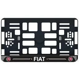 Рамка номера Fiat під Американський номер 300х150 мм Кольоровий Логотип