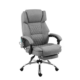 Крісло офісне Markadler Boss 6.0 Grey з масажем