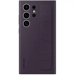 Чохол Silicone Grip Case для Samsung Galaxy S24 Ultra (S928) (EF-GS928CEEGWW) Dark Violet
