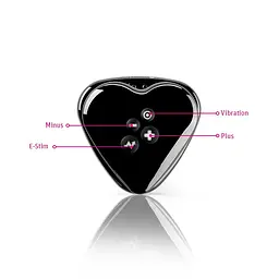 Вібратор для клітора з електростимуляцією Mystim Heart's Desire Black Edition - мініатюра 7