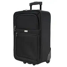 Валіза маленька під ручну поклажу Semi Line 20 дюймів (S) дюймів (S) Polyester Black (T5659-1)