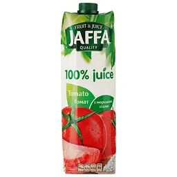 Упаковка соку Jaffa 100% Juice Томатний з морською сіллю 11.4 л (950 мл х 12 шт.) - мініатюра 2