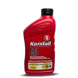 Моторна олива Kendall GT-1 EURO Premium Full Synthetic Motor Oil 5W-40, 0,946л