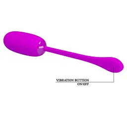 Віброяйце - Pretty Love Julius Vibrating Egg Purple - мініатюра 6