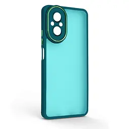 Защитный чехол для Realme C67 4G/12 Lite 4G, Shade, зеленый, TPU+PC, матовый, защита всего корпуса, панель-накладка, противоударный, с высокими бортами, амортизирует удары при падениях, ArmorStandart (ARM75706)