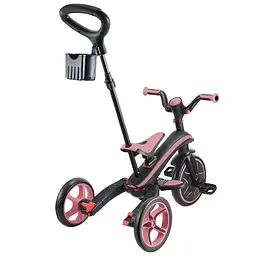 Велосипед дитячий Globber Explorer Trike Foldable 4в1 до 20 кг рожевий (732-210-2) - мініатюра 8