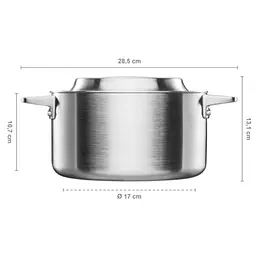 Каструля Norden Steel 3 л - мініатюра 2
