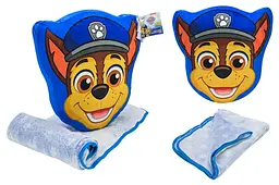 М'яка подушка з пледом KH70/001L Paw Patrol р. 38x41x7см плед, р.118x80см