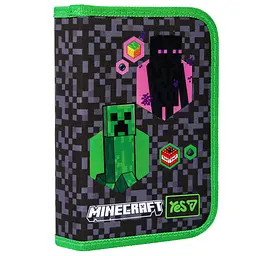 Пенал шкільний Yes одинарний без клапана Minecraft Adventure HP-02 - мініатюра 2