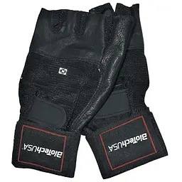 Рукавиці BiotechUSA Houston long strap black S