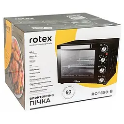 Електрична піч Rotex ROT650-B - мініатюра 5