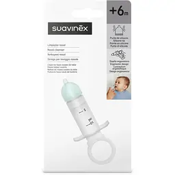 Аспіратор назальний Suavinex для очищення носика +6 місяців (402786) - мініатюра 3