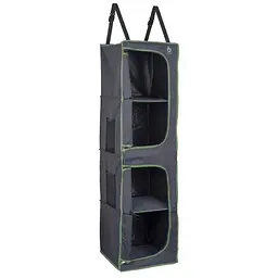 Шафа-органайзер підвісна складана Bo-Camp 4 Compartments 2 Doors Anthracite (1709380) - мініатюра 1
