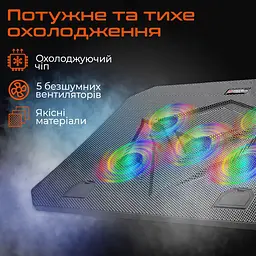 Подставка для ноутбука Meetion MT-CP3030-A (MT-CP3030-A) - миниатюра 4
