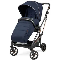 Прогулянкова коляска Peg-Perego Vivace Blue Shine, темно-синя (IP28000000RO51PL31) - мініатюра 2