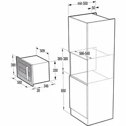 Микроволновка с грилем Gorenje BM235ORAW - мініатюра 5