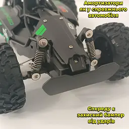 Машинка Баггі з дистанційним керуванням Ready Go Race 15+ км/год Чорна - мініатюра 8