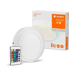 Настінний світильник з пультом LED COLOR+ RGBW 19 ВТ / 3000 K круглий