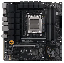 Материнська плата ASUS TUF GAMING B650M-E (TUF GAMING B650M-E) (Socket AM5, AMD B650, Micro-ATX) - мініатюра 1