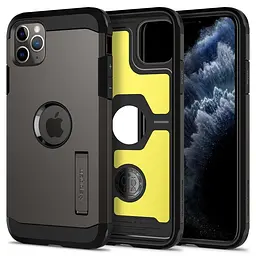 Чохол протиударний із підставкою Spigen Tough Armor XP для iPhone 11 Pro (5.8") Gun Metal