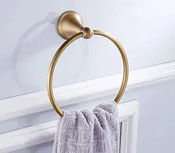 Рушникотримувач кільце Rea 332867B antique bronze REA-06923, Бронза - мініатюра 2