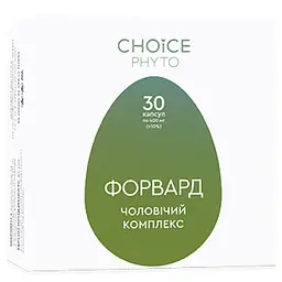 ФОРВАРД Чойс, 30 капсул - Чоловічий комплекс | Choice Phyto