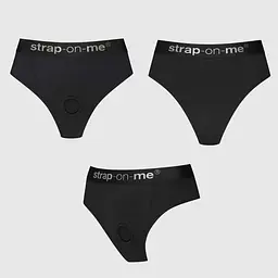 Трусики для страпону Strap-On-Me Harness Lingerie Idole, XL - мініатюра 3