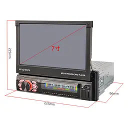 Універсальна магнітола 1 Din з 7'' екраном, Android 12, XPRO 7188A (42445-7188A_3557) - мініатюра 5