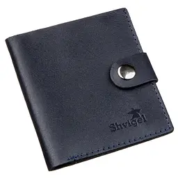Чоловічий шкіряний гаманець SHVIGEL 10х8,5х1 см acs0015128