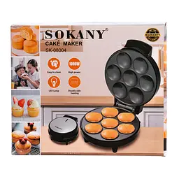 Кексниця для випікання маффінів Sokany SK-08004 з антипригарним покриттям, сталь - мініатюра 8
