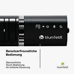 Інфрачервоний обігрівач Blumfeldt Gold Bar Slim (10046347) - мініатюра 6