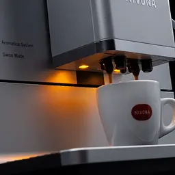 Nivona Кавомашина CafeRomatica, 2,2л, зерно+мелена, автомат.капуч, авторецептів -18, чорно-срібний - мініатюра 9