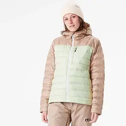 Куртка пухова Picture Organic Mid Puff Down Women 2025 M Бежевий