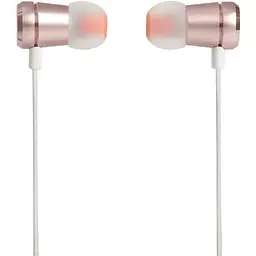 Навушники провідні - гарнітура JBL T290 Rose Gold (JBLT290RGD)