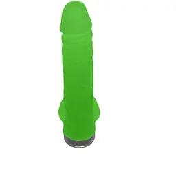 Крафтове мило-член із присоскою Чистий Кайф Green Size M - мініатюра 2