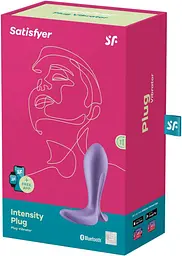 Анальна пробка з вібрацією Satisfyer - Intensity Plug, фіолетовий - мініатюра 7