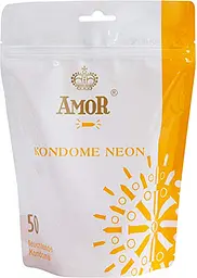 Презервативи Amor Neon, 50 шт. - мініатюра 4