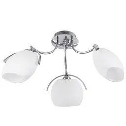 Люстра стельова Brille класична E14 40W CH (LK-215C/3)