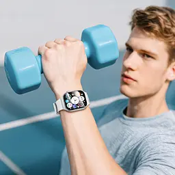 Смарт-годинник Hoco Y33 51mm, 200 mAh, Smart sports watch (call version) Silver (6942007660822) - мініатюра 6