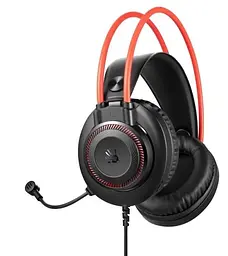 Ігрова гарнітура Bloody A4Tech G200Q Black (G200Q (Black+Red)) - мініатюра 2