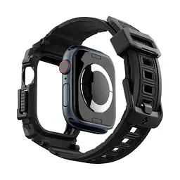 Чохол-ремінець Spigen Rugged Armor Pro для Apple Watch 10 46 mm Matte Black (ACS08604) - мініатюра 3