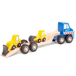 Автовоз New Classic Toys з 2 будівельними машинами (11961) - мініатюра 3
