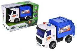 Іграшкова машинка сміттєвоз інерційна RL589-13G в коробці р.19.5x10.3x13 см YG Toys