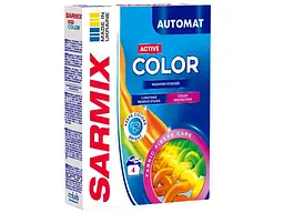 Пральний порошок SARMIX 300 г авт/руч Active Color