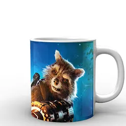 Кухоль GeekLand Стражі Галактики Guardians of the Galaxy Ракета та Грут GG.02.009.224 330 мл білий - мініатюра 3